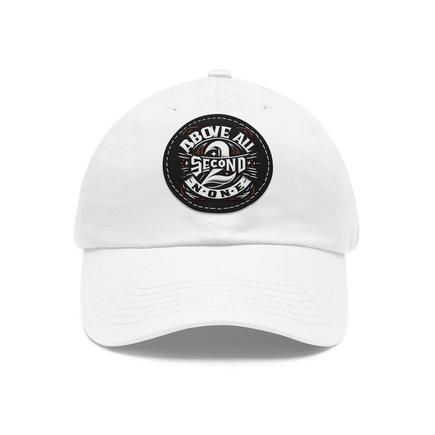 Dad Hat with Leather Patch