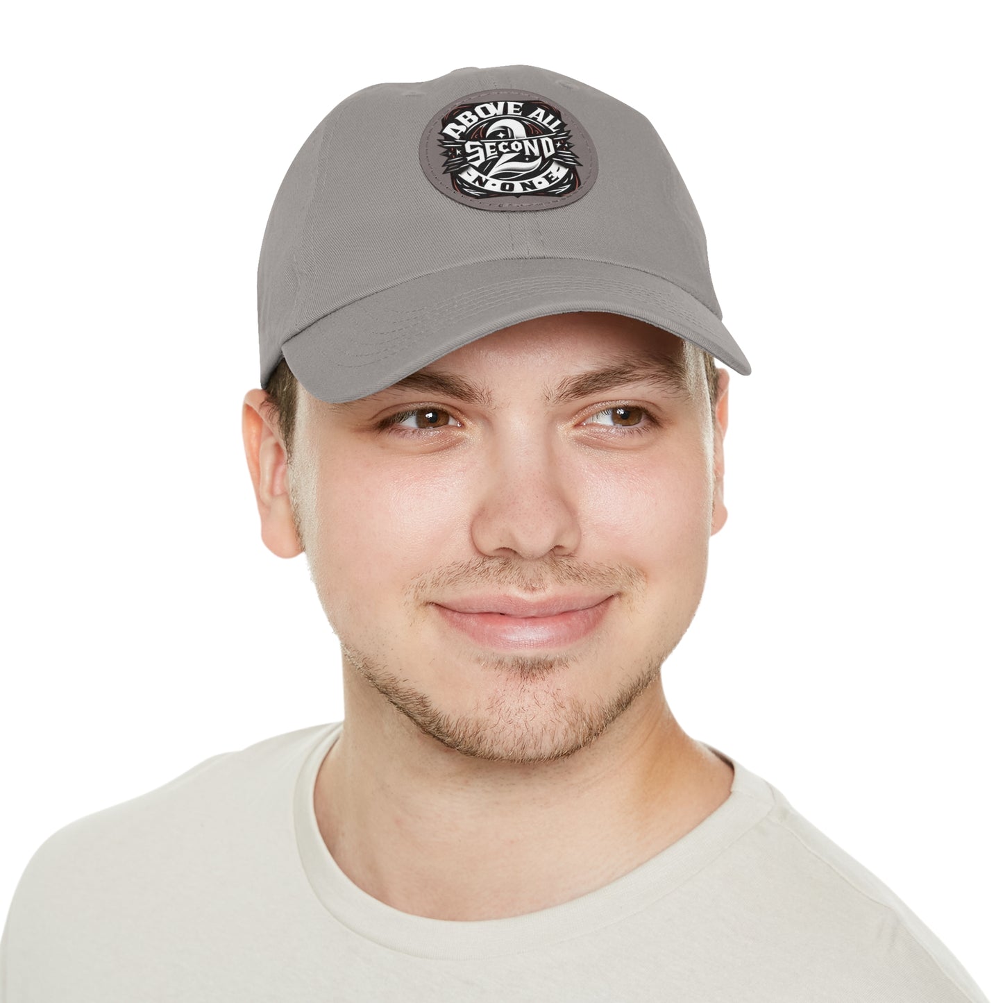 Dad Hat with Leather Patch