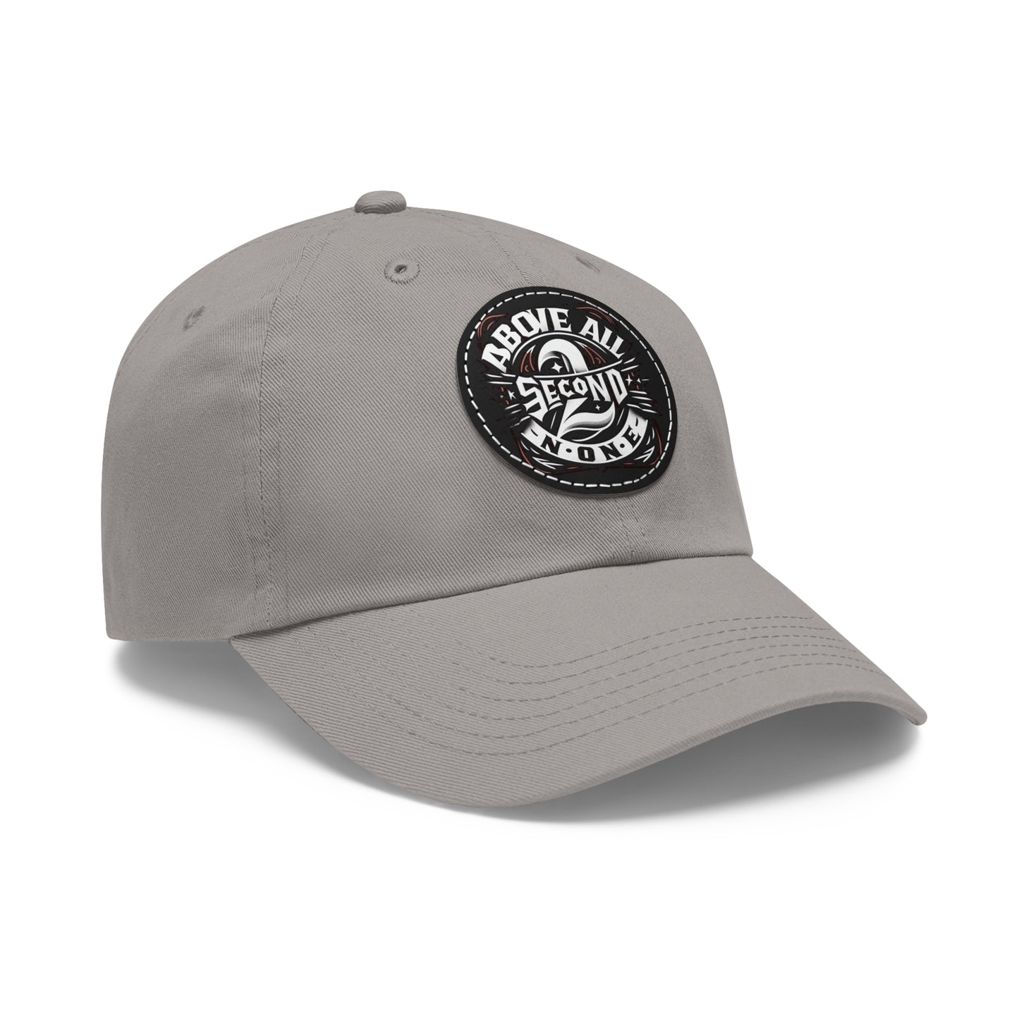 Dad Hat with Leather Patch