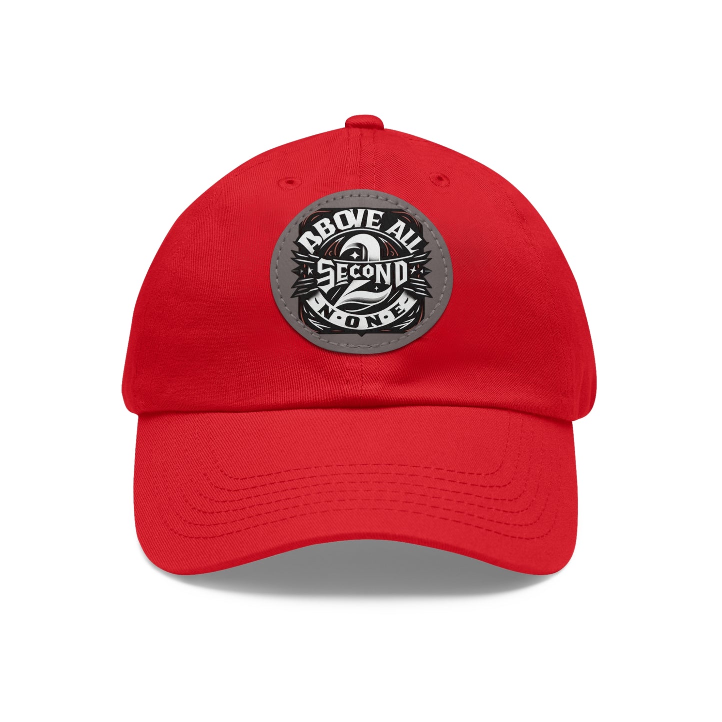Dad Hat with Leather Patch