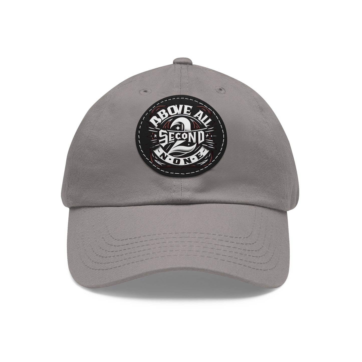 Dad Hat with Leather Patch