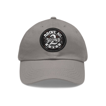 Dad Hat with Leather Patch