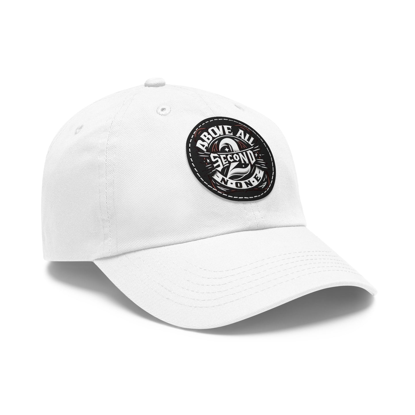 Dad Hat with Leather Patch