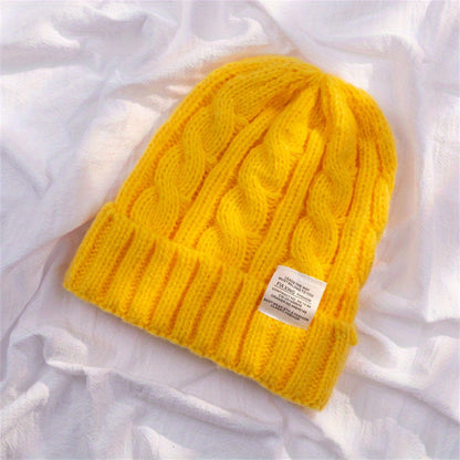 Women's Warm Knitted Hat with Ear Protection