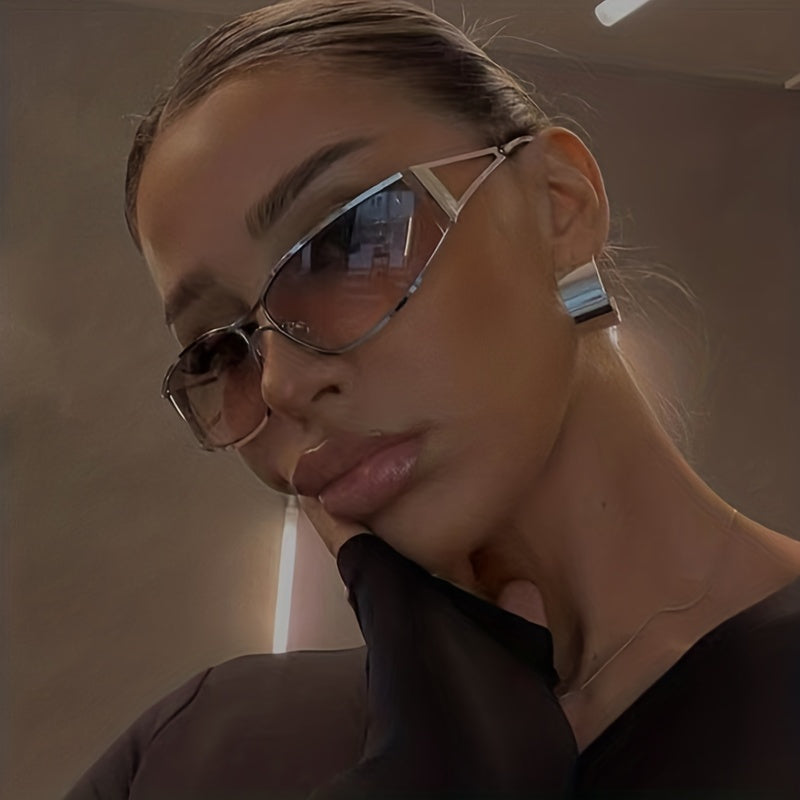 Gradient Sports Sunglasses - Unisex, Anti-Glare, Hollow-Out Design
