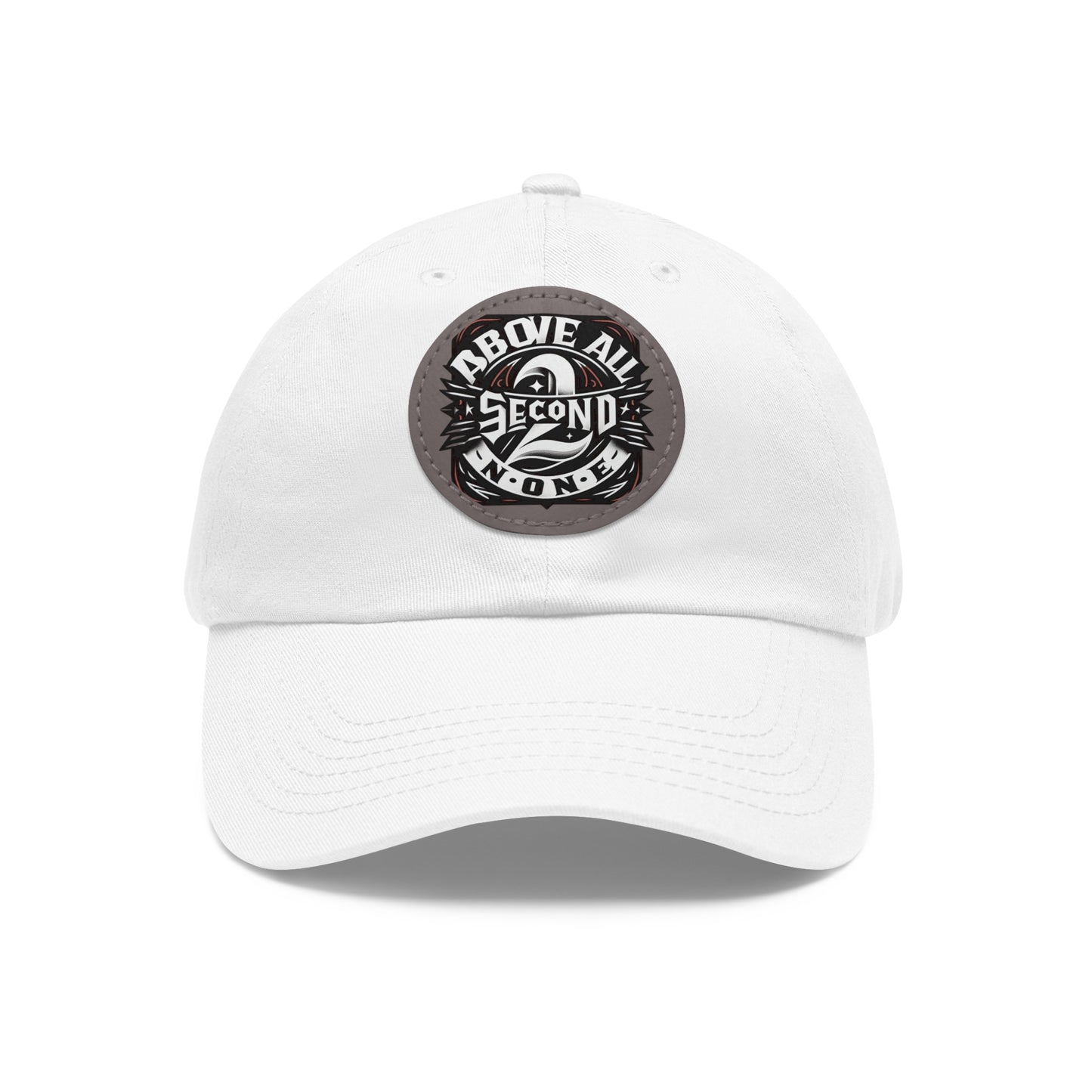Dad Hat with Leather Patch