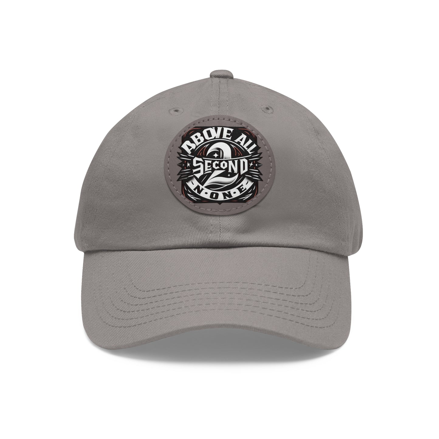 Dad Hat with Leather Patch