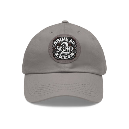 Dad Hat with Leather Patch