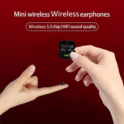 Mini In-Ear Wireless Headset with Noise Reduction Invisible Design