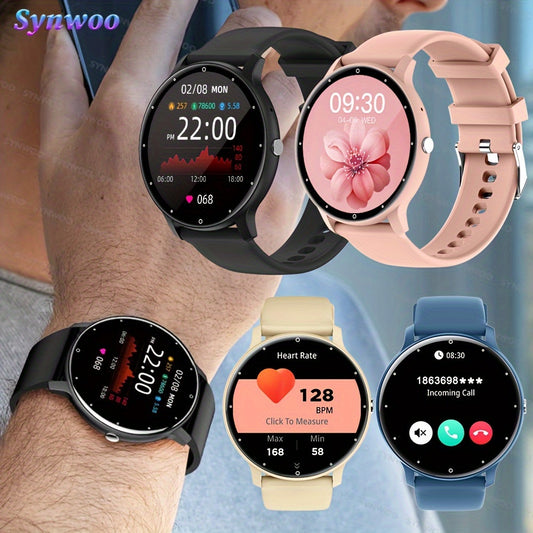 Women's Smartwatch - 1.39" Full Touch Screen - Sport Fitness Watch - IP67 Waterproof - Multi-Sport Modes - Music Control - Remote Camera - Wireless Call -