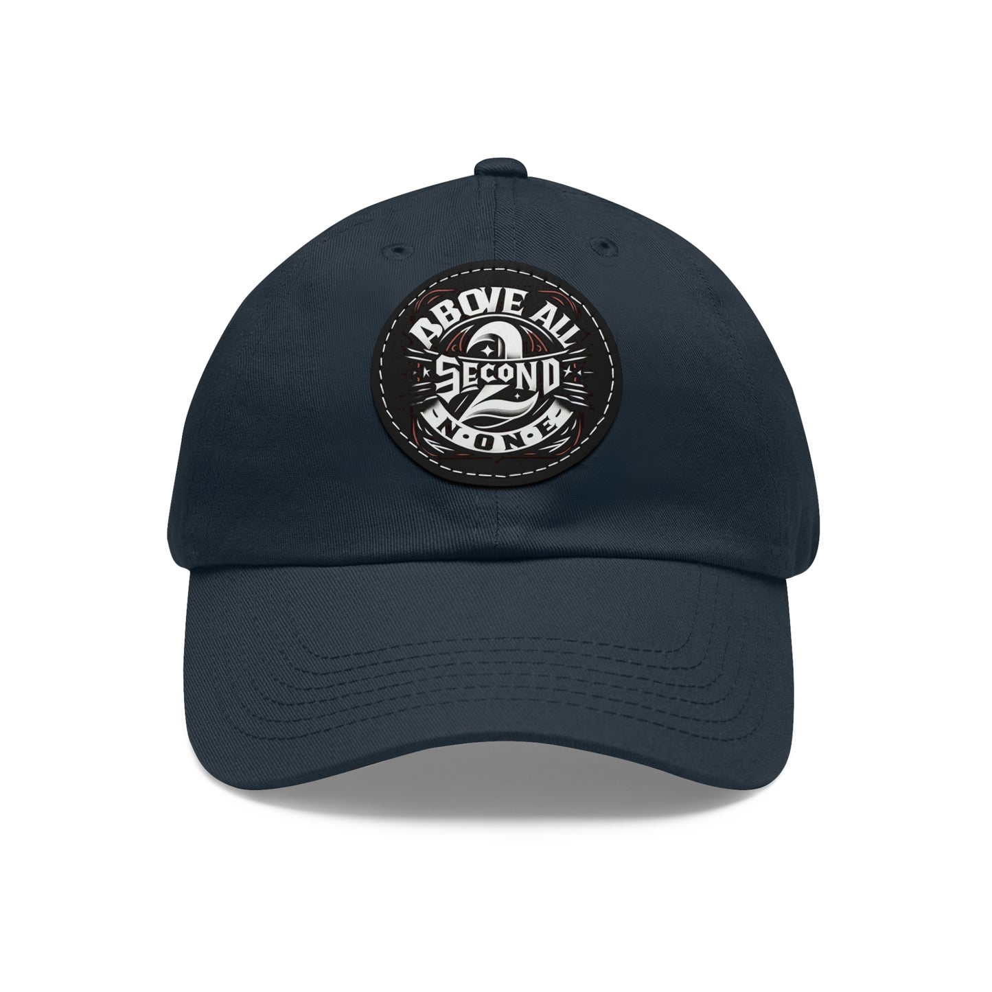 Dad Hat with Leather Patch