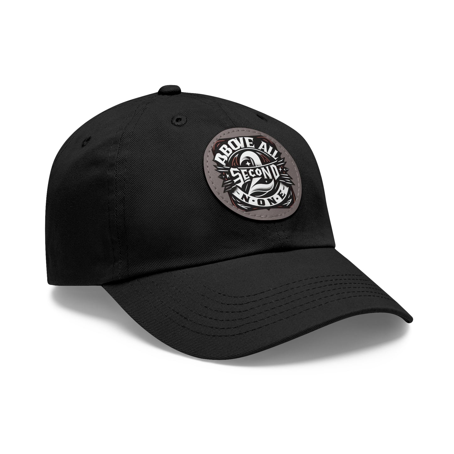 Dad Hat with Leather Patch