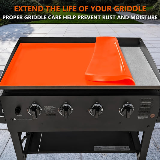 Silicone Griddle Mat for Blackstone Griddle - Heavy Duty Food Grade Cover to Protect from Dirt & Rust