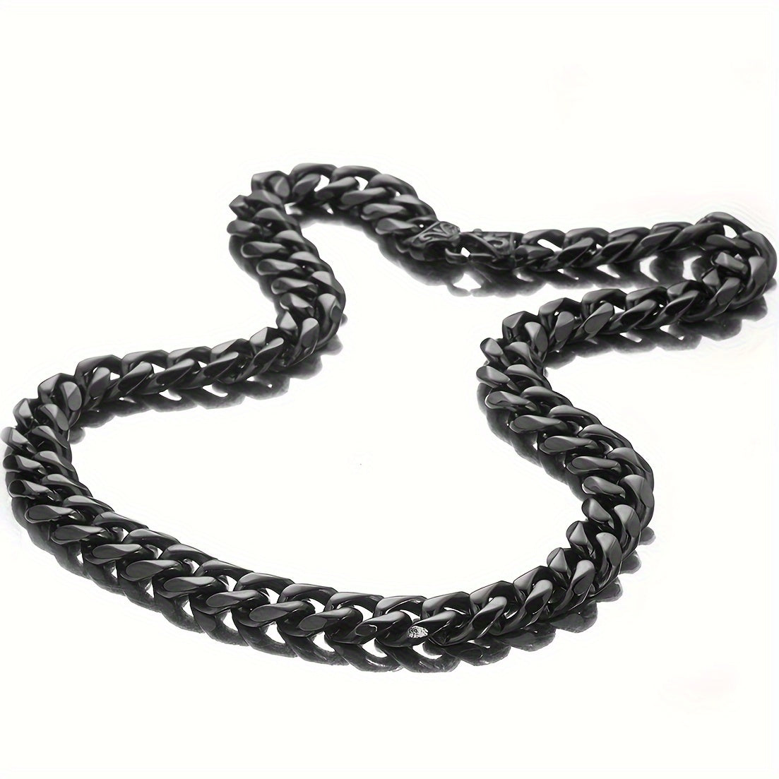 Unique Men's Chain Necklace Stainless Steel