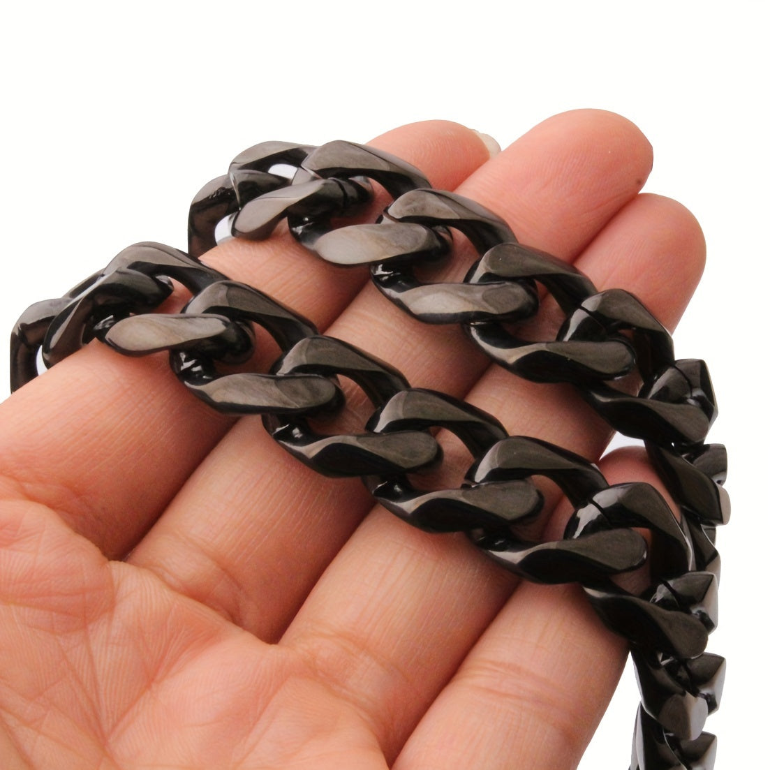 Unique Men's Chain Necklace Stainless Steel