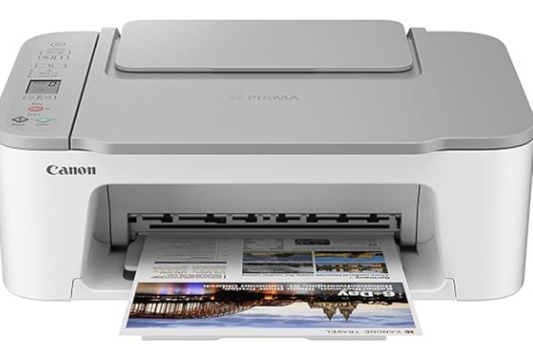 Canon PIXMA TS3520 Wireless All-in-One Printer – White