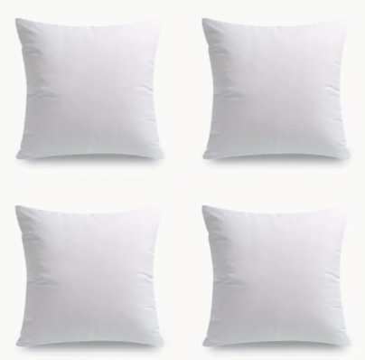 Phantoscope Hypoallergenic 100% Virgin Fiber Pillow Inserts – Premium Microfiber Throw Cushions