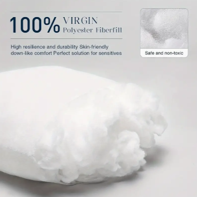 Phantoscope Hypoallergenic 100% Virgin Fiber Pillow Inserts – Premium Microfiber Throw Cushions