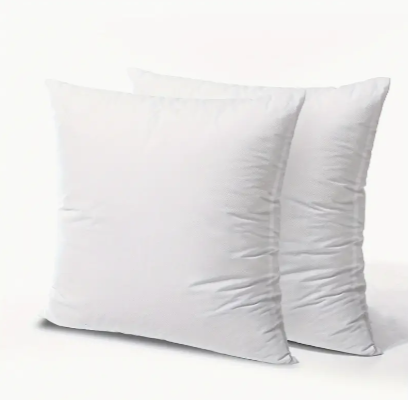 Phantoscope Hypoallergenic 100% Virgin Fiber Pillow Inserts – Premium Microfiber Throw Cushions