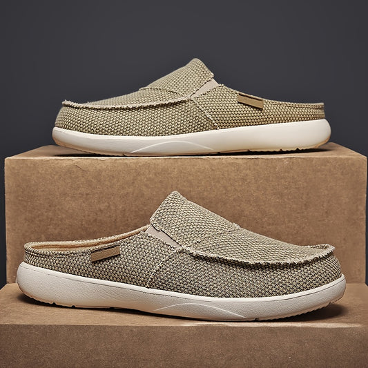 Men's Canvas Slip On Loafer Shoes